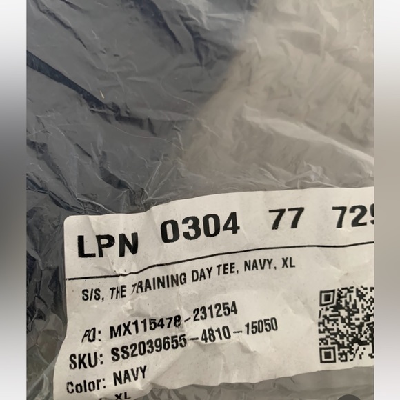 NEW FABLETICS THE TRAINING DAY TEE IN NAVY Multiple sizes - Picture 11 of 11